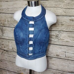 Mebon Deming crop top Size Large NWT